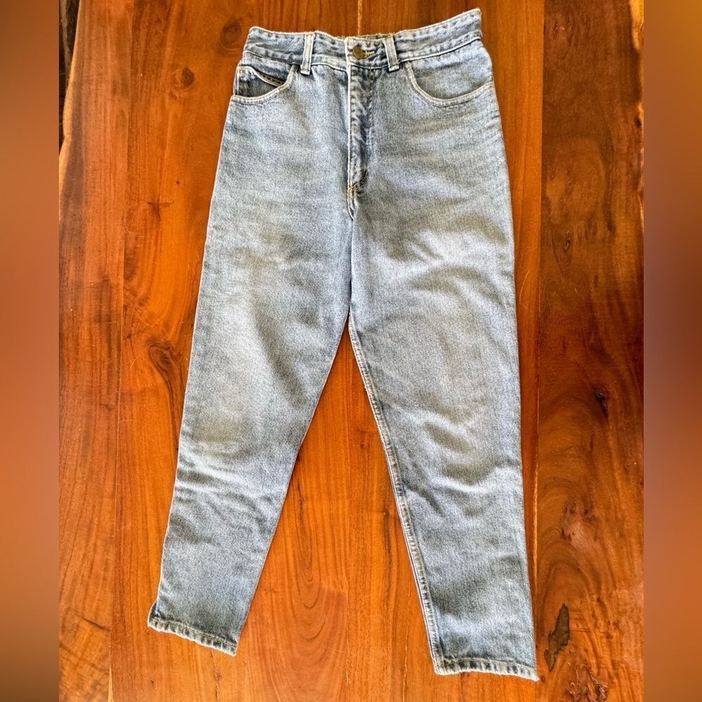 Guess Georges Marciano Vintage 80's Blue Denim Stone Washed